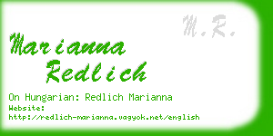 marianna redlich business card